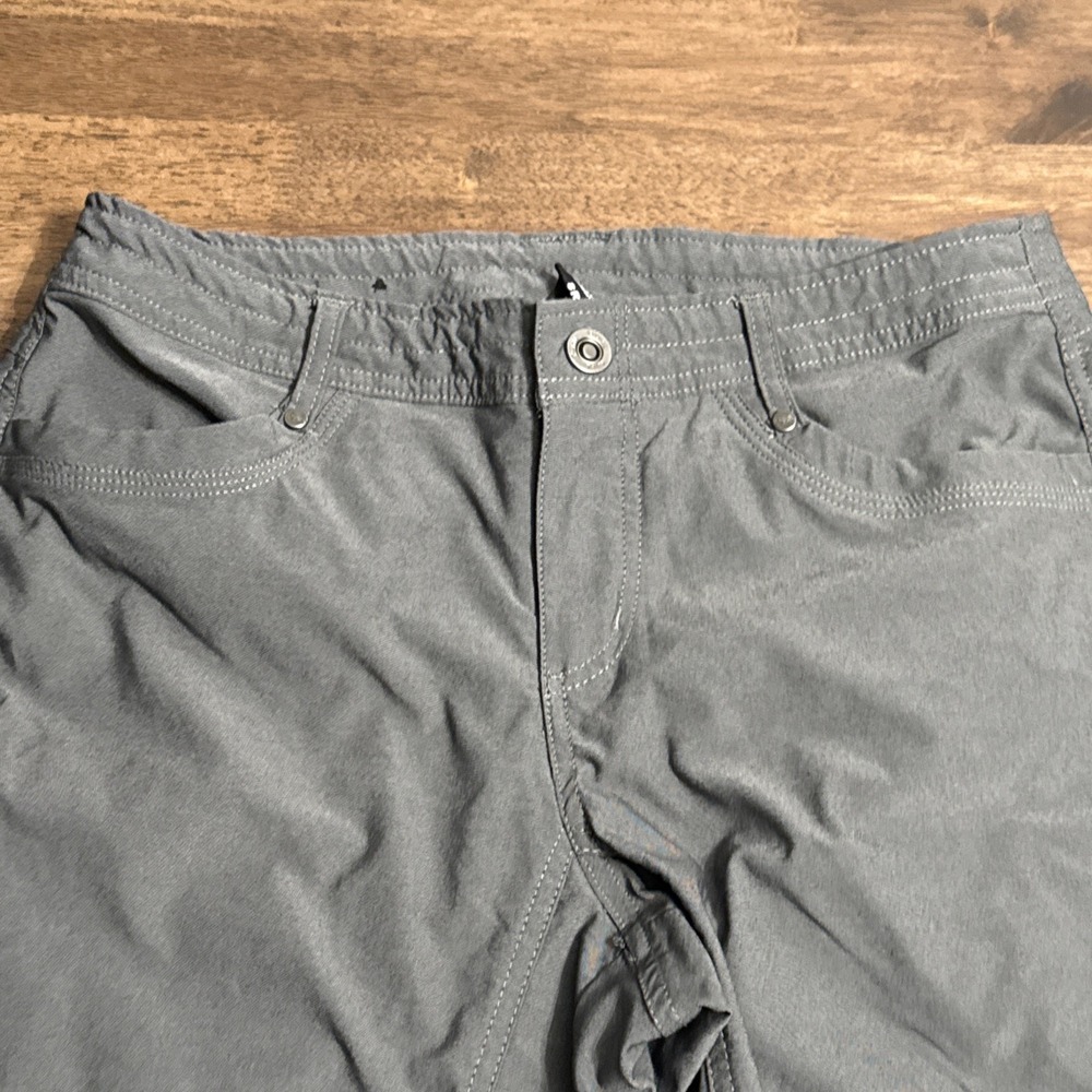 Kuhl Women's Gorpcore Trek Pants Hiking Outdoor Style 6235 Sz 8 Regular Gray - Picture 6 of 14